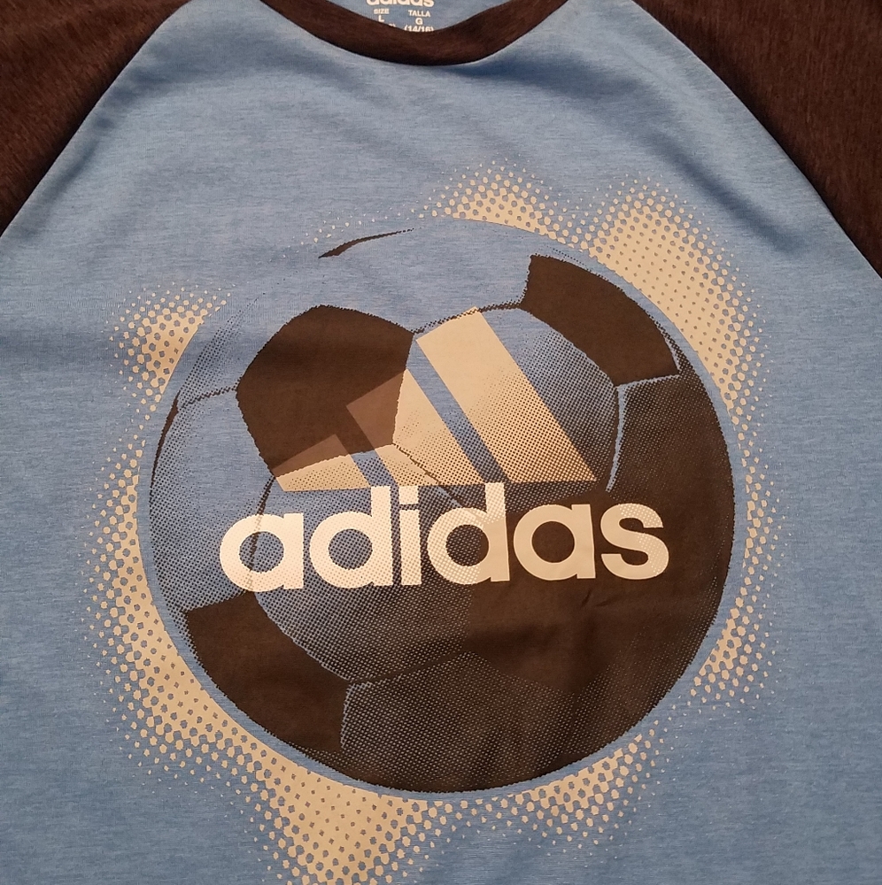 Adidas Soccer Long Sleeve T-Shirt Soft!
